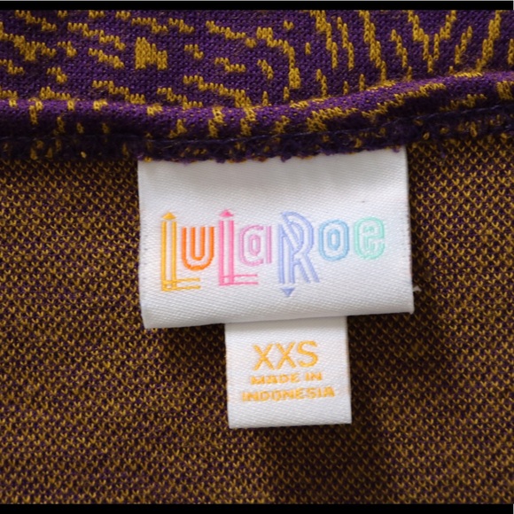 LuLaRoe Classic T, size XXS - Picture 4 of 4